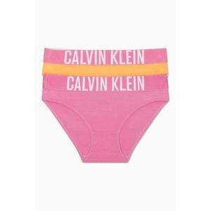 PRO DĚTI! Calvin Klein 2 balení Girls kalhotky -orange/pink Velikost: 14-16 let obraz