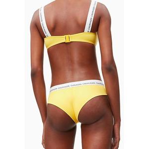 Calvin Klein hipster brazilky plavky spodní díl - habanero gold Velikost: L obraz