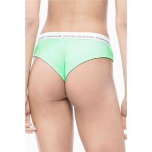 Calvin Klein hipster brazilky plavky spodní díl - spring green Velikost: M obraz