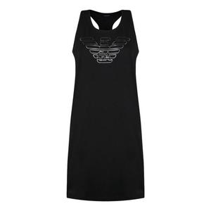 Emporio Armani Underwear Emporio Armani Eagle šaty - černé Velikost: M obraz