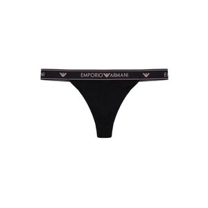 Emporio Armani Underwear Emporio Armani LogoBand tanga - černá Velikost: L obraz