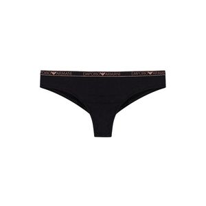Emporio Armani Underwear Emporio Armani visibility cotton brazilky - černé Velikost: L obraz