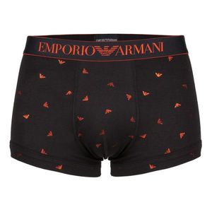 Emporio Armani Underwear Emporio Armani Boxerky Shiny Eagles - černé Velikost: S obraz