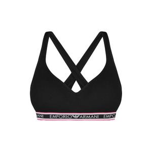 Emporio Armani Underwear Emporio Armani Sporty Cotton Lift podprsenka - black Velikost: L obraz