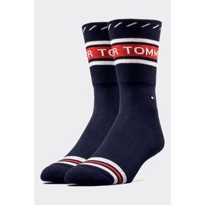 Tommy Hilfiger flag ponožky dámské - tmavě modré Velikost: 35-38 obraz