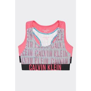 PRO DĚTI! Calvin Klein 2 balení Girls Braletky - logo, růžová Velikost: 14-16 let obraz