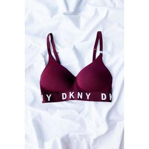 DKNY Cozy podprsenka - vínová Velikost: S obraz