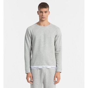 Calvin Klein Modern Cotton mikina pánská - šedá Velikost: XL obraz