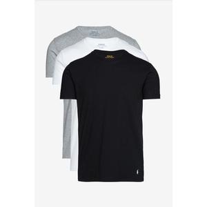 Polo Ralph Lauren 3-balení pánských triček - bílá, šedá, černá Velikost: L obraz