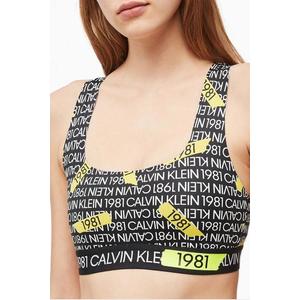 Calvin Klein 1981 Bold micro podprsenka - černá Velikost: L obraz