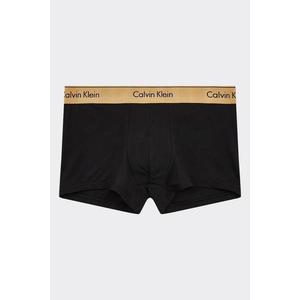 Calvin Klein Modern Cotton metallic boxerky - černá/zlatá Velikost: XL obraz