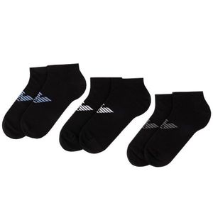 Sada 3 párů dámských nízkých ponožek Emporio Armani obraz