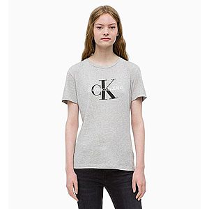 Calvin Klein dámské šedé tričko Core obraz