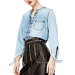 Pepe Jeans dámská džínová košile Ellen obraz
