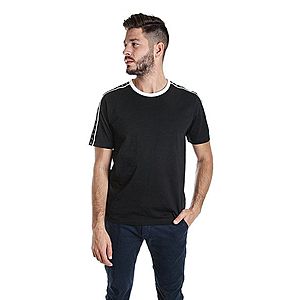Calvin Klein pánské černé tričko Tape obraz