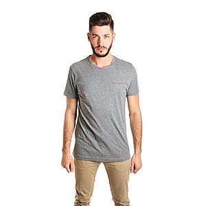 Calvin Klein pánské šedé melírované tričko obraz