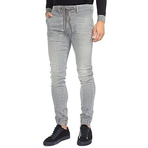 Pepe Jeans pánské světle šedé džíny Hatch obraz