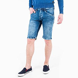 Pepe Jeans pánské modré džínové šortky Track obraz