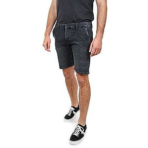 Pepe Jeans pánské tmavě šedé džínové šortky Noah obraz