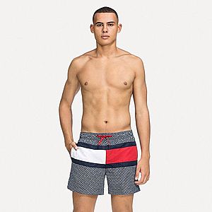 Tommy Hilfiger pánské modré plavky Triangle obraz