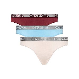 Sada 3 párů klasických kalhotek Calvin Klein Underwear obraz