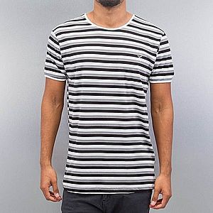 Cazzy Clang Super Stripes T-Shirt White/Black *BWARE* obraz