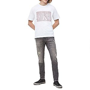 Calvin Klein pánské bílé tričko Box obraz