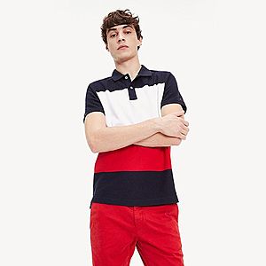 Tommy Hilfiger pánské polo Colorblock obraz