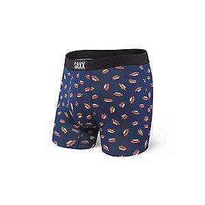 Saxx Vibe Boxer Brief Navy Hot Dog-M modré SXBM35-HND-M obraz