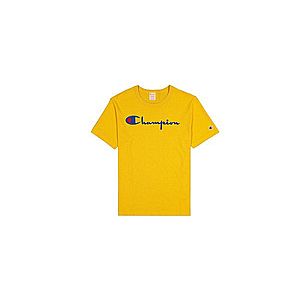 Champion Script Logo Crew Neck T-Shirt-XL žluté 210972-YS001-XL obraz