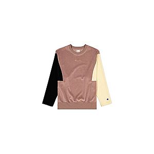 Champion Velour Colour Block Sweatshirt-L Multicolor 112242-MS019-L obraz