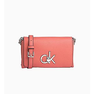 Calvin Klein dámská malá korálová kabelka Crossbody obraz