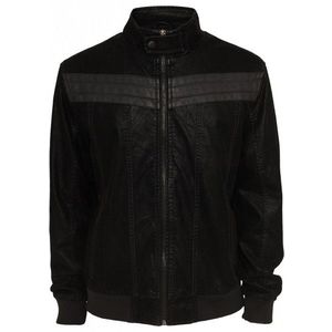 Urban Classics Suede Imitation Jacket black obraz