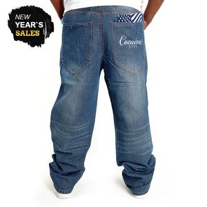 Cocaine Life Flaggy Logo Denim Medium Blue obraz