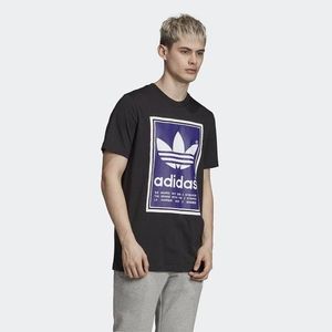 Panské triko Adidas Filled Label Tee Black obraz