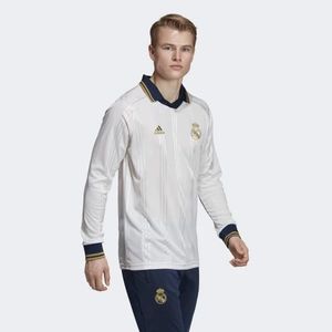 Tričko Adidas Real Madrid Icons Tee White obraz