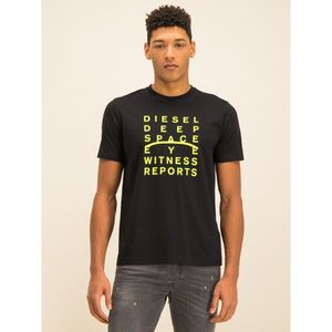 Černé pánské tričko Diesel Just obraz