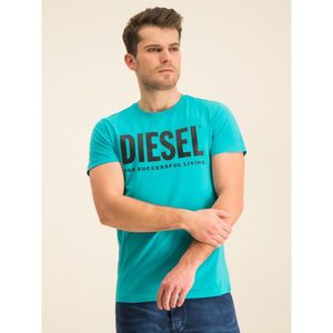 Modré pánské tričko Diesel Diego obraz