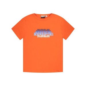 Oranžové pánské tričko NAPAPIJRI obraz