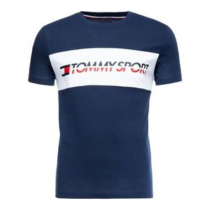 Tommy Sport Driver Logo T Shirt obraz