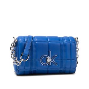 Calvin Klein dámská malá modrá kabelka Flap obraz