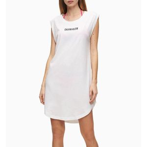 Calvin Klein dámské bílé šaty Beach obraz