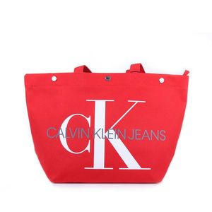 Calvin Klein dámská červená kabelka Canvas obraz