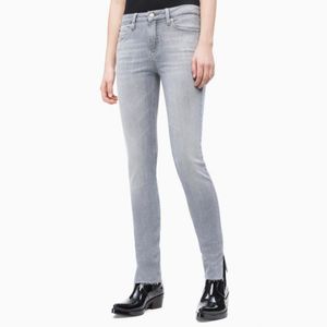 Calvin Klein dámské šedé džíny obraz