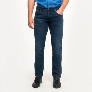 Tommy Hilfiger pánské tmavě modré džíny Denton obraz