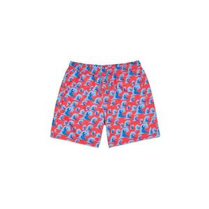 Happy Socks Wave Long Swim Shorts-L červené WVE123-2900-L obraz