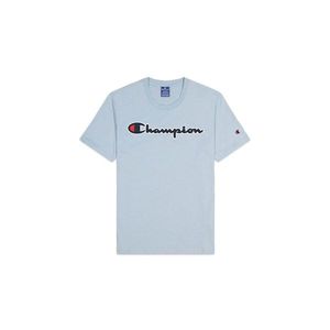 Champion Script Logo T-Shirt-L modré 214194_S20_BS063-L obraz