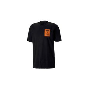 Puma Recheck Peck Graphic Tee-XL černé 597885_01-XL obraz