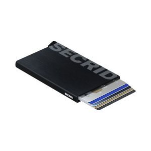 Secrid Cardprotector Logo Brushed Black-One size černé CLa-Logo-Brushed-Black-One-size obraz
