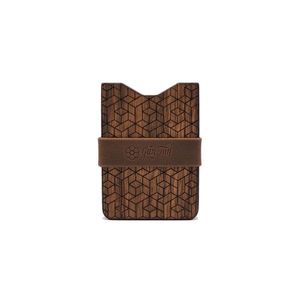 Gunton Wooden Wallet-One size hnědé gunton_geo_12-One-size obraz